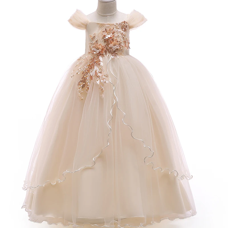 2018 summer Girl Party Dress Children Girls Princess Sleeveless Tutu Kids Baby Flower Top Quality vestidos 3-15 | Детская одежда и