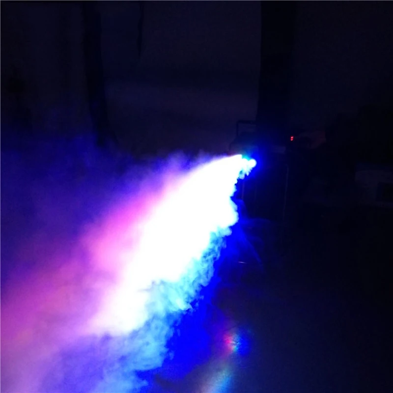 Мини 900 Вт RGB 3в1 пульт дистанционного управления противотуманная машина с профессиональным для вечерние дискотеки KTV DJ сценический фоггер машина