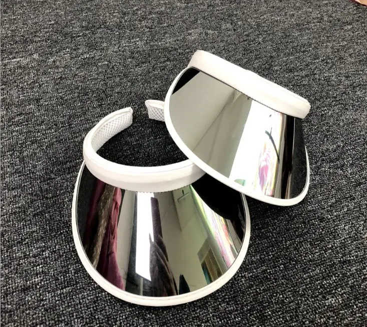 006 Открытый Унисекс УФ Защита солнцезащитный козырек кепки Casquette Туризм ПВХ пластик солнцезащитный козырек морской пляж Topless Велоспорт Femme Gorros - Цвет: 006