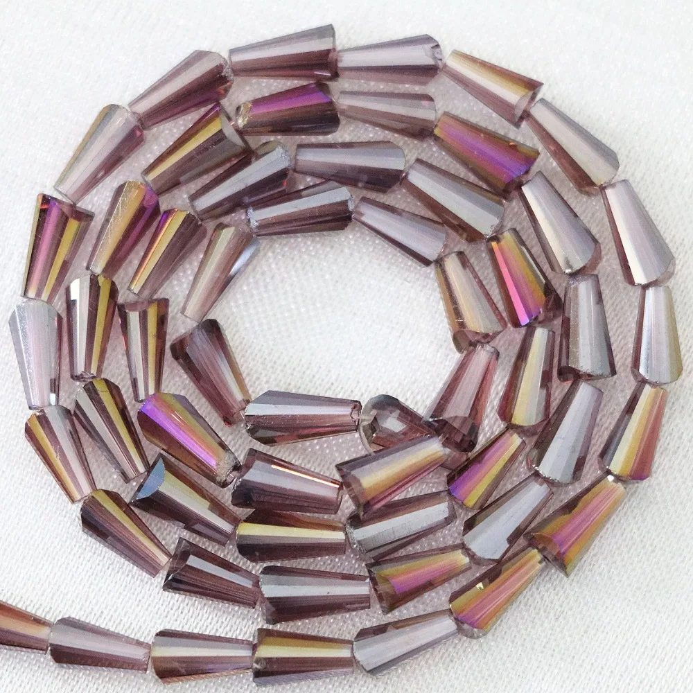 Модное Хрустальное стекло 8*16 мм новые свободные бусины в виде капли башни diy