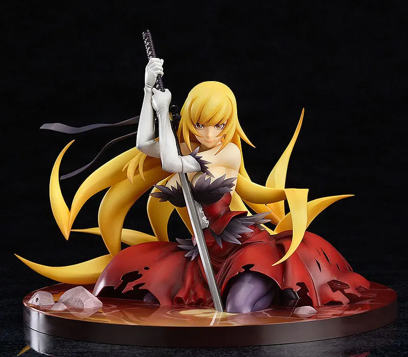 Фигурки героев Monogatari Nisemonogatari Oshino Shinobu из ПВХ коллекционные фигурки игрушки для