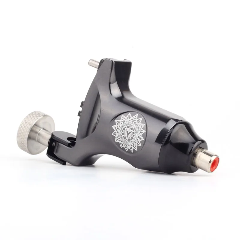 

YILONG New Professional Sliver Color Rotary Tattoo Machine RCA For Shader & Liner Tattoo Machine Gun Free Shipping