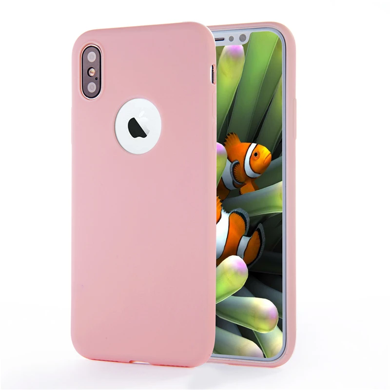 Матовый Силиконовый чехол для iPhone 6S 6 s 7 8 Plus X 10 5 5S SE 5SE 6Plus мобильного телефона |