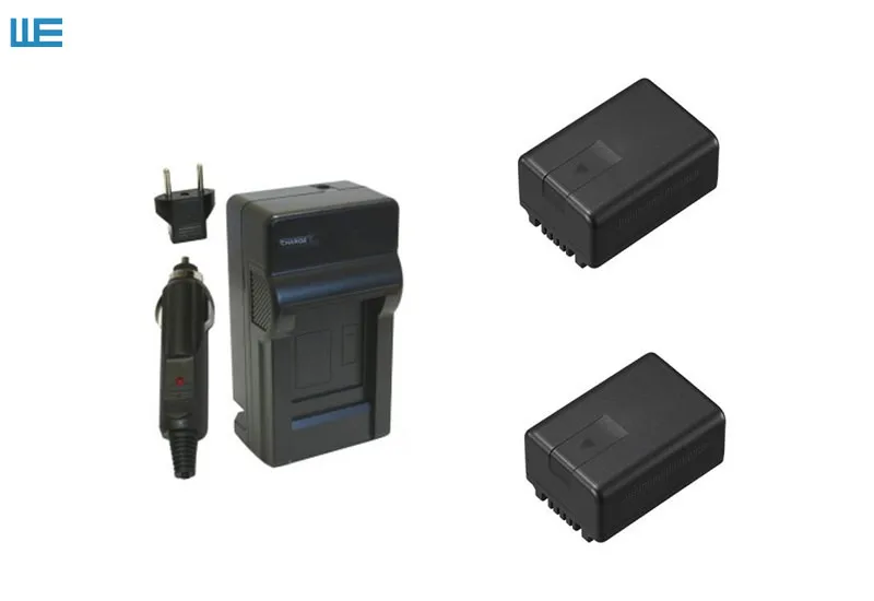 2x VW-VBK180, VBK180 Батарея и Зарядное устройство для цифрового фотоаппарата Panasonic DC-SD80 HDC-SD90 HDC-SDX1H HDC-TM40 HDC-TM41 HDC-TM55 HDC-TM80 HDC-TM90
