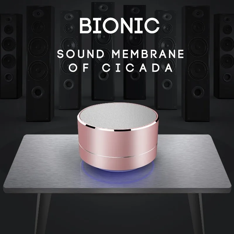 Новый беспроводной Bluetooth динамик Mp3 музыка воспроизведение Led свет Fm радио Aux Tf