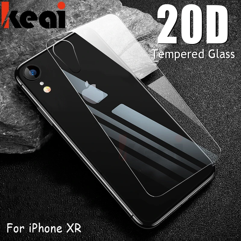 20D переднее и заднее закаленное стекло для iPhone XR Xs Max полное покрытие защитная