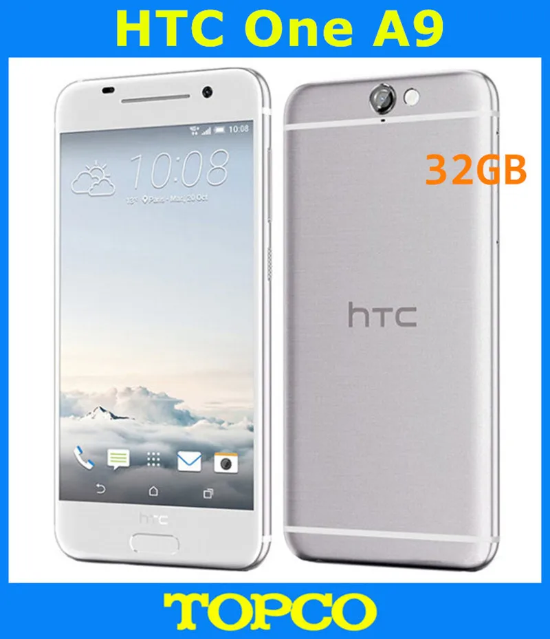 Htc One A9 32 Гб разблокированный Android мобильный телефон четырехъядерный и четырехъядерный 3g B ram 3g& 4G GSM 5," 13 МП wifi gps дропшиппинг