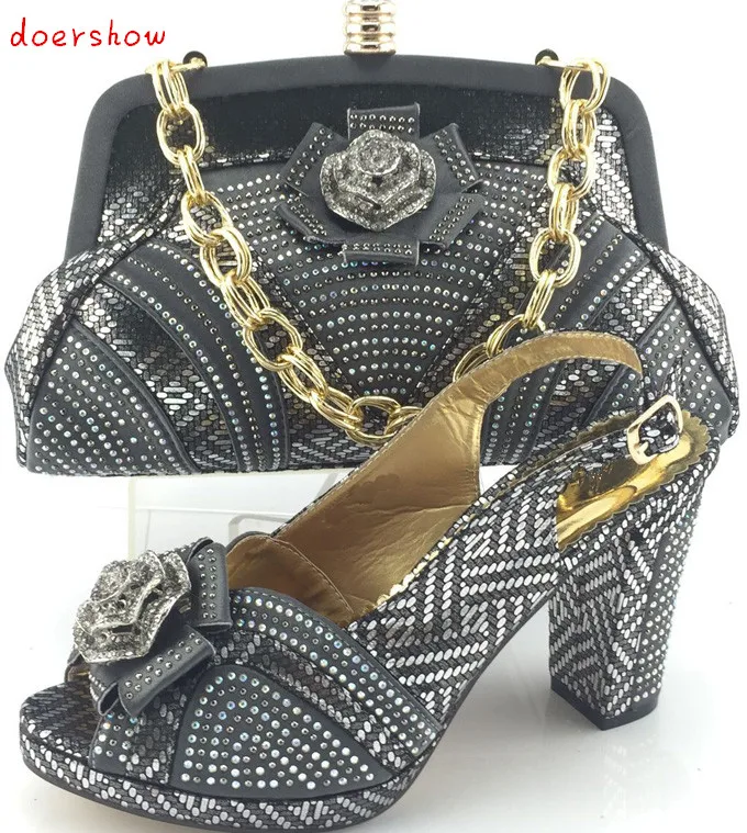 Doershowитальянская обувь с сумочкой в комплекте женская комплект из туфель и