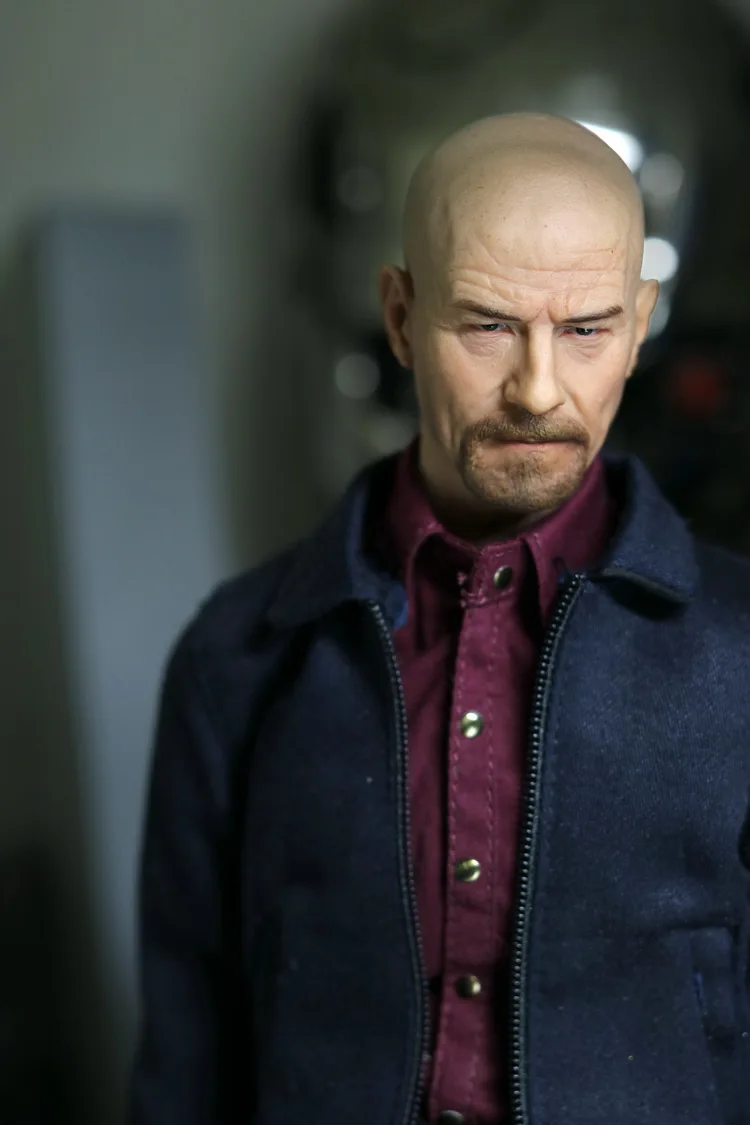 [ESTARTEK] 1:6 высокого качества Breaking Bad Walter White Head Sculpt Bryan Cranston Head для 1" Коллекционная Фигурка DIY