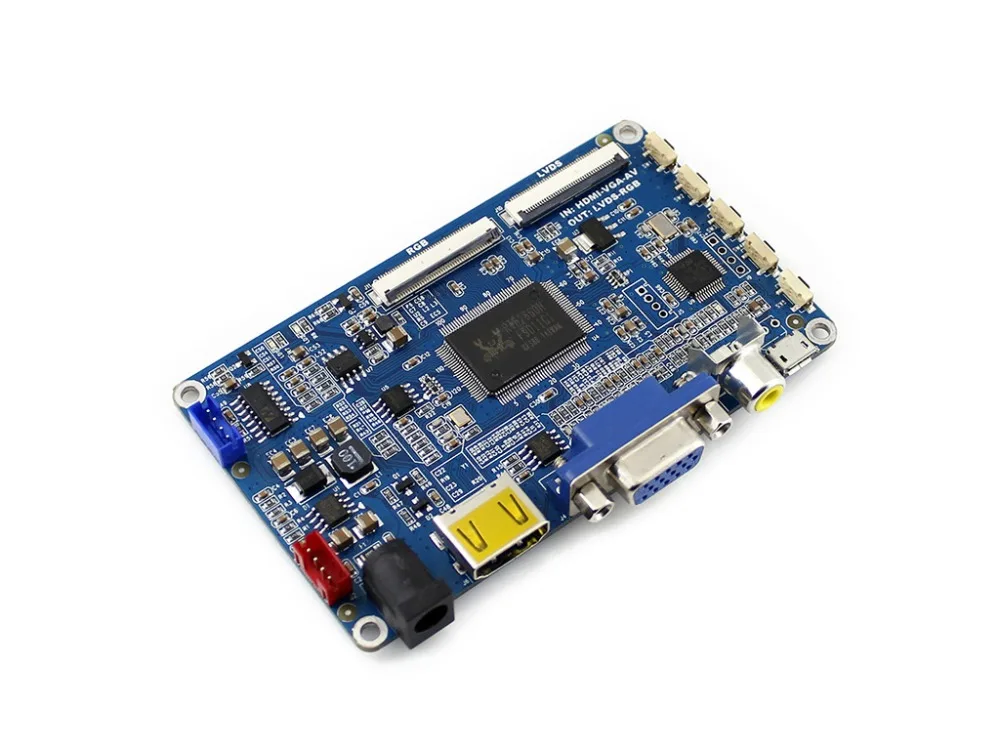 

10.1 inch Capacitive Touch Screen LCD 1024x600 for Raspberry Pi Jetson Nano HDMI Display with Acrylic case for UK