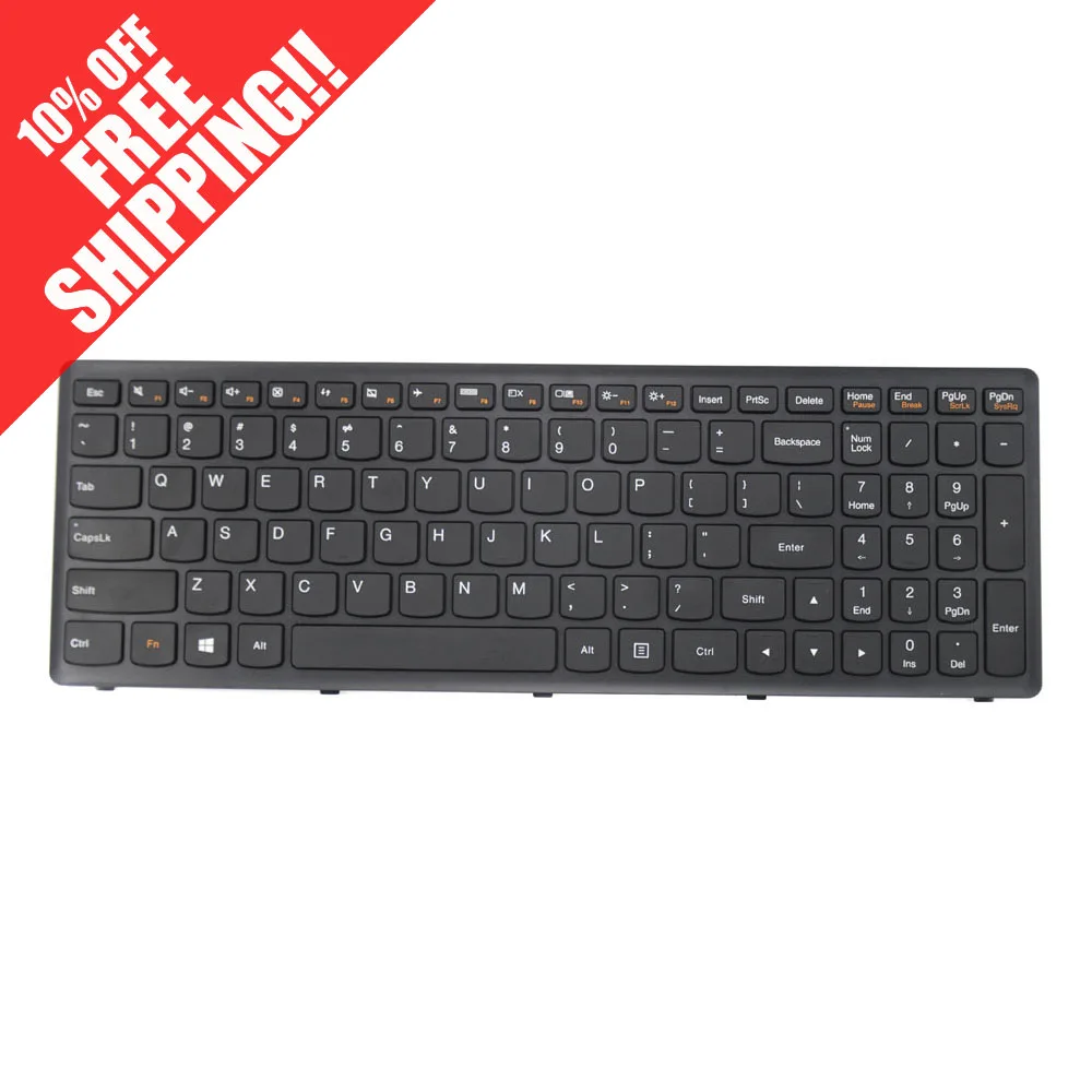 Новая замена для LENOVO S500 G500S G505S Z500 Z501 Z510 FLEX 15 15D клавиатура|z510 keyboard|flex keyboardlenovo z50 keyboard