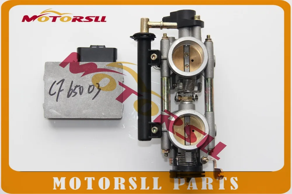 Для CFMOTO CF650NK 650TR CF 650 NK 20112012 2013- ECU+ дроссельная заслонка в сборе 0700-174000 0700-173000-3