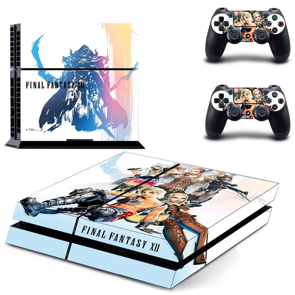 Игра Final Fantasy VII 7 PS4 переводная картинка наклейка для Sony PlayStation 4 консоли и 2