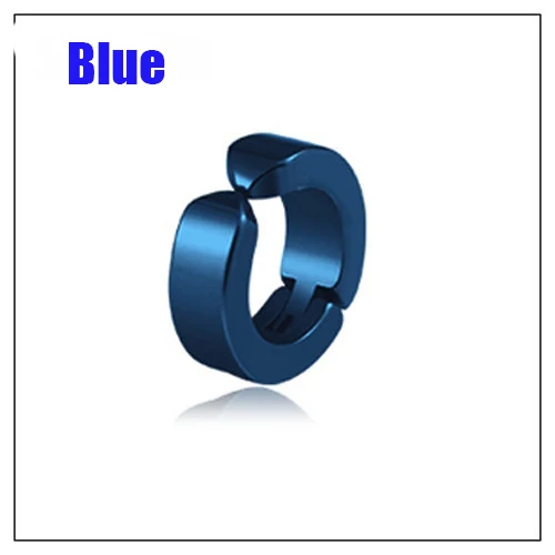 Клипсы для ушей модные Регулируемые корейские серьги из нержавеющей стали без