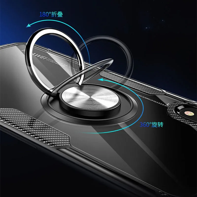 Гибридный прозрачный Жесткий ПК Мягкий ТПУ бампер чехол для Huawei P20 P30 Pro 360