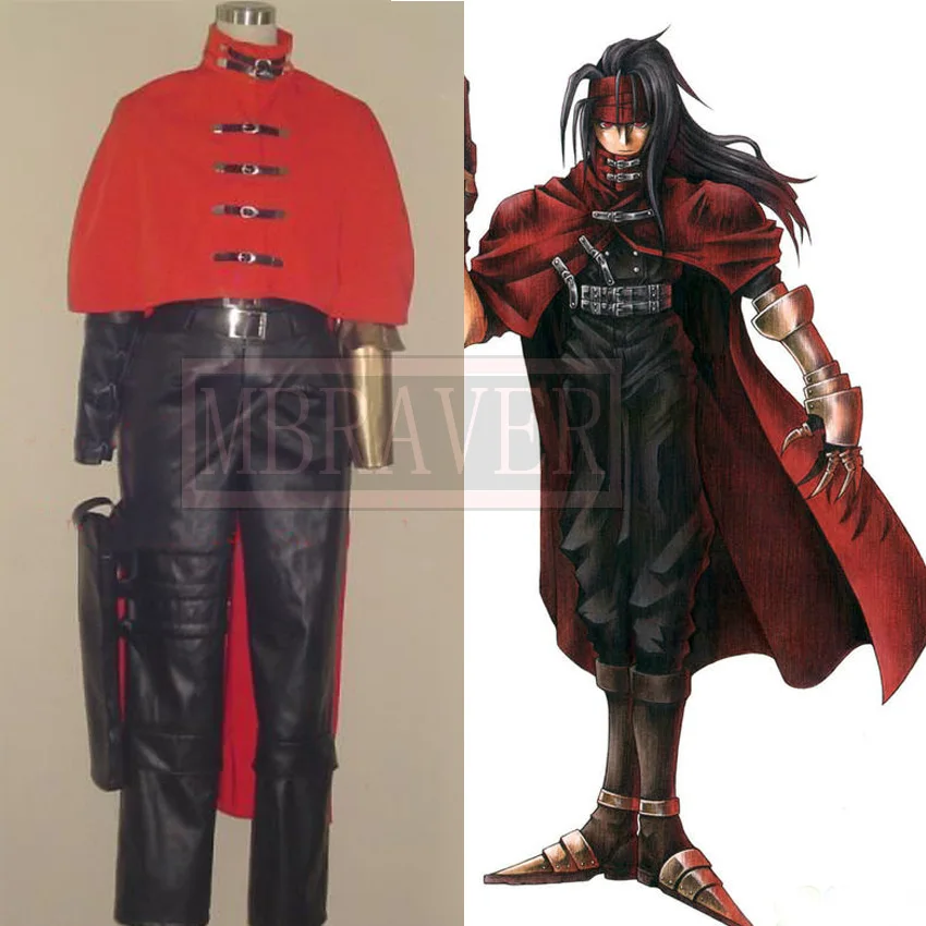 

Anime Final Fantasy Vincent Valentine Cosplay Costume Custom-Made