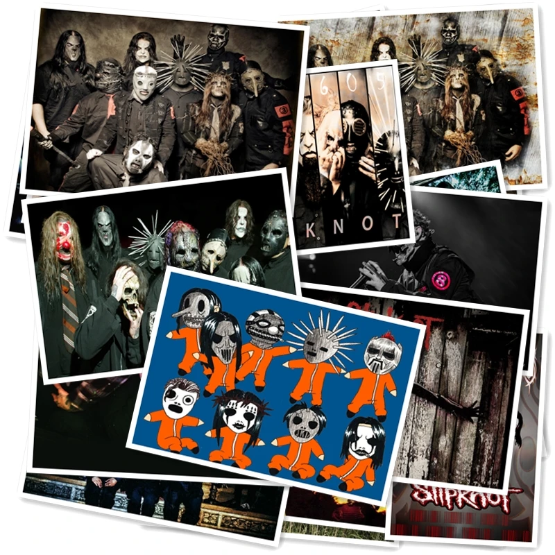 C1-21# Slipknot Классическая серия наклеек 20/шт ПВХ Коллекция художественных ремесел подарок Настенный дизайн Граффити стикер s