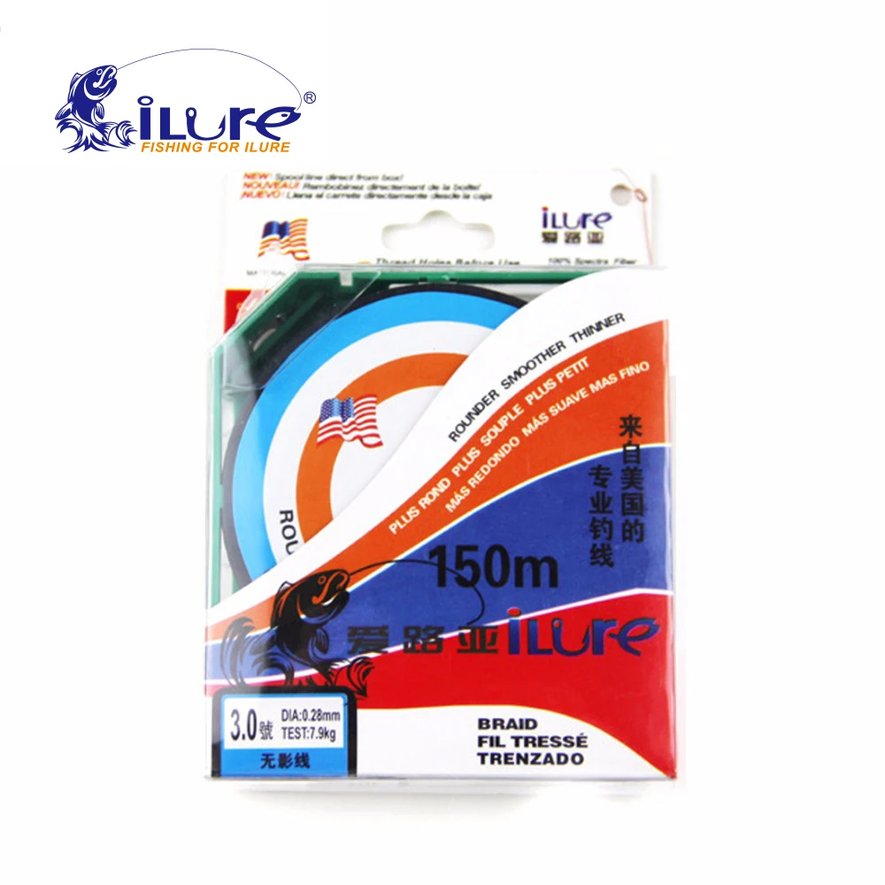 Фторуглеродная рыболовная леска iLure 150 м