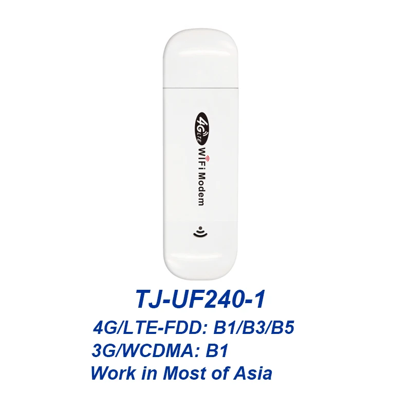 TIANJIE Новая горячая распродажа 4G LTE TDD FDD WCDMA GSM Вселенной Wi-Fi модем dongle 3g WCDMA UMTS Wi-Fi Dongle модем маршрутизатор С Sim - Цвет: UF240-1