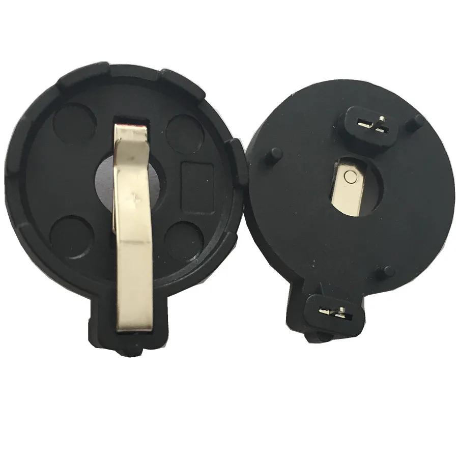 Держатель аккумуляторной батареи для CR2032 3 в с 2 контактами шаг = 19 7 мм через