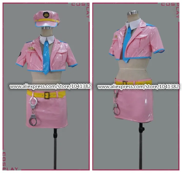 New Super Sonico Costumes & Accessories cosplay Time and space police full coat of paint