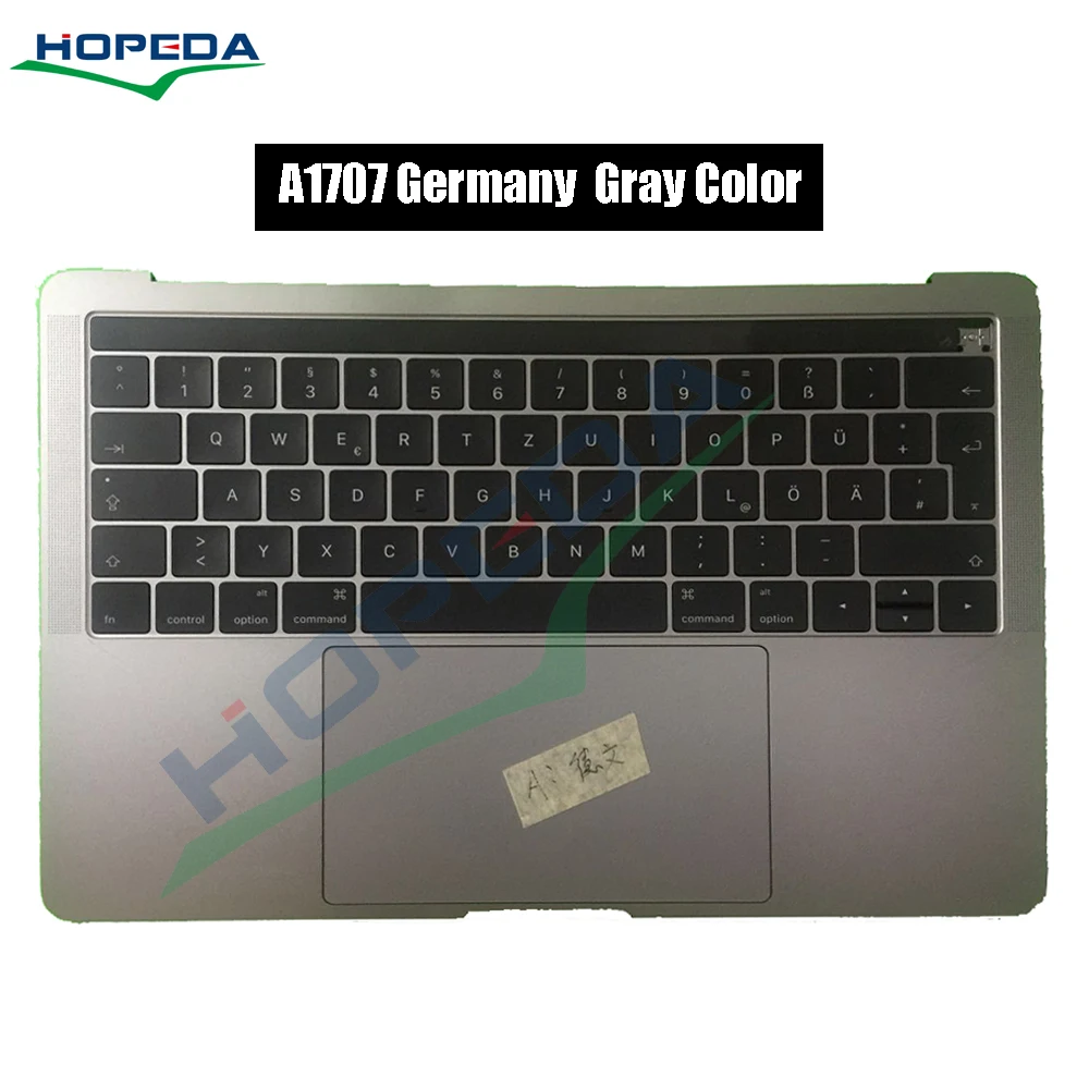 Оригинальный чехол для Apple Macbook Pro 15 ''A1707 с клавиатурой + сенсорной панелью