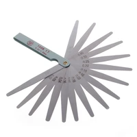 0 02 to 1mm 17 blade thickness gap metric filler feeler gauge measure tool