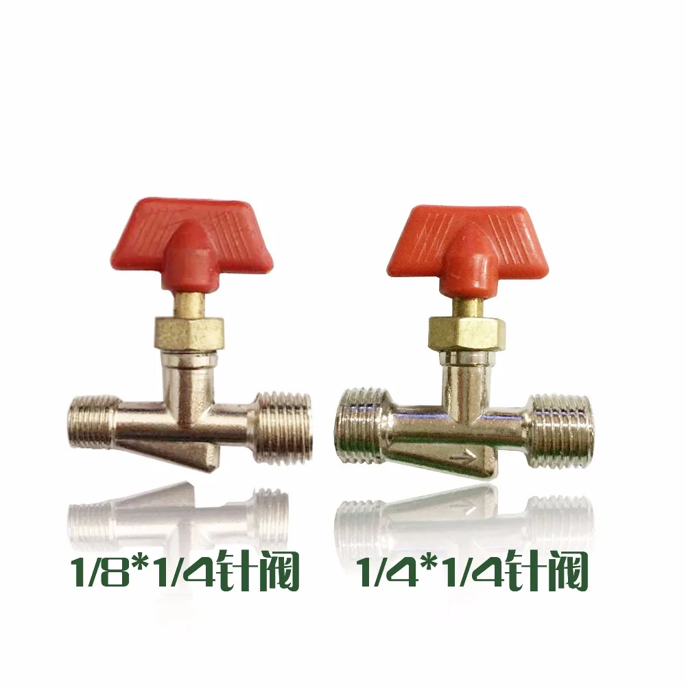 1 шт. Серебряные Тона 1/4 "BSPT x 1/4" BSPT или 1/8 мужской поток соединение трубы