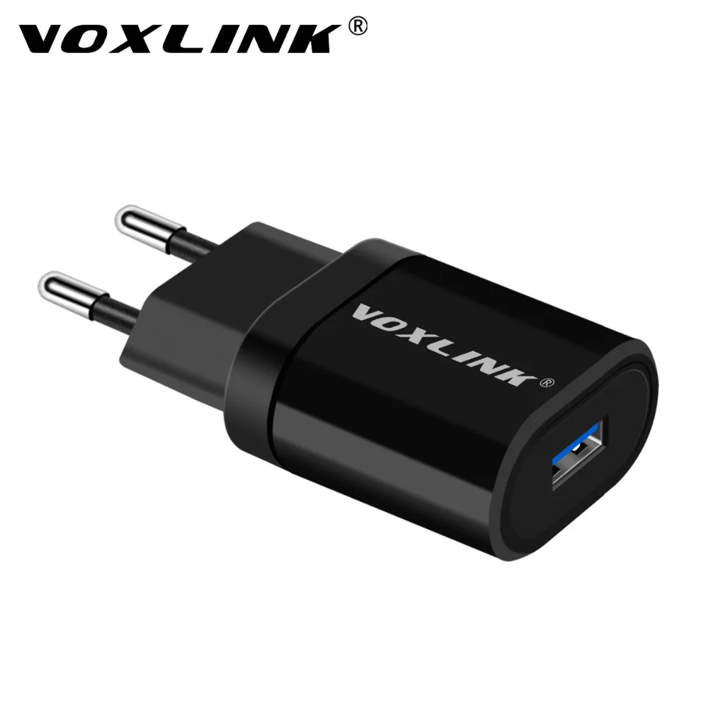 VOXLINK 5V 2.1A 21W Dual USB дорожное настенное зарядное устройство с 1 м/3 фута USB кабель для iPhone iPad, samsung Galaxy, htc, Nexus