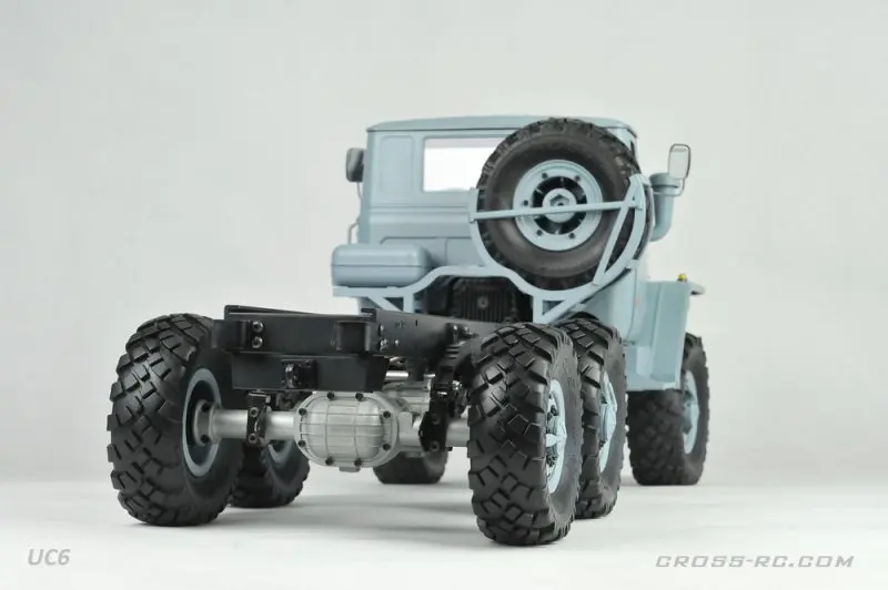 Новинка военный внедорожник Super Rock Cralwer 6x6 6WD модель 1/12 совместима с Tamiya RC8WD 6X6