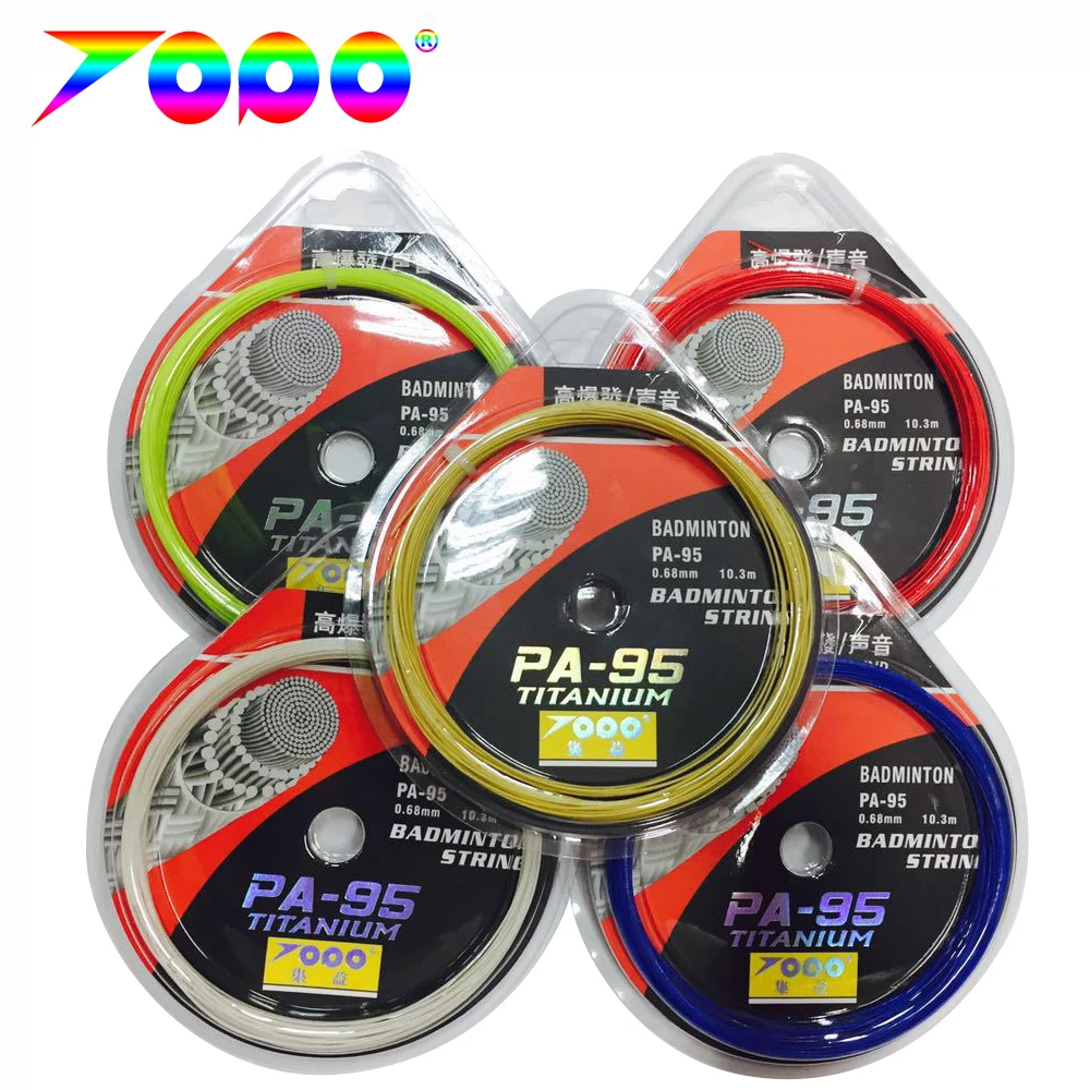 10 шт./лот PA95 веревка для бадминтона/Nanogy 95 веревка/ракетка бадминтона|stringing badminton