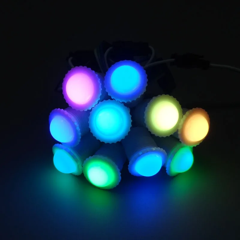 Адресный полноцветный светодиодный умный модуль 16 мм DC5VUCS1903/WS2811 RGB 0 24 Вт