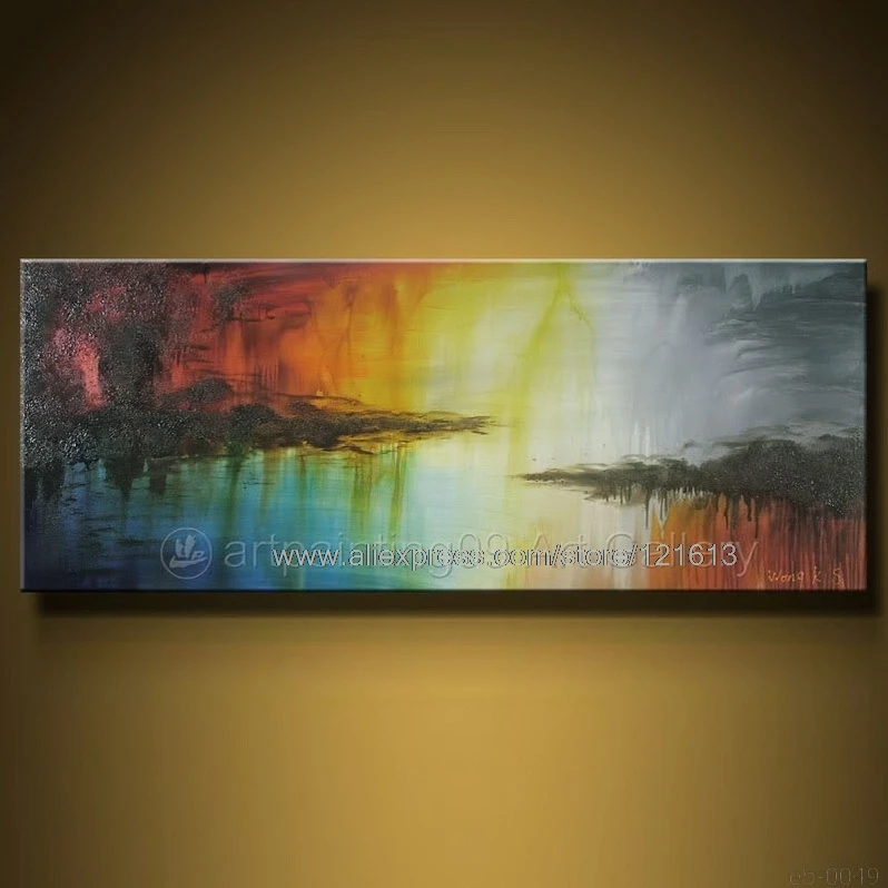 На Холсте Цветочный POP Нож Искусство Украшения Дома Стены Декор Wall Art Бесплатная