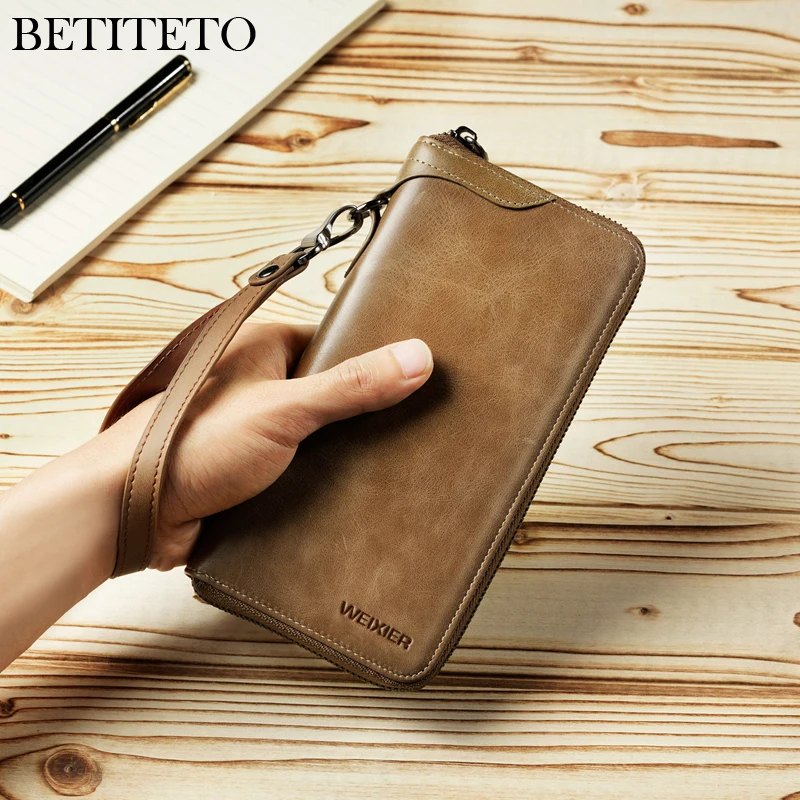 Betiteto бренд натуральная кожа монета мужской кошелек бумажник Carteras Portomonee сумка для