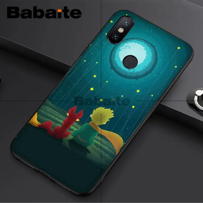 A14 Babaite Маленький принц и лиса черный сотовый Чехол для телефона для redmi 5plus 5A 6pro 4X note5A note4x note6pro 6A Чехол для мобильного телефона - Цвет: A14