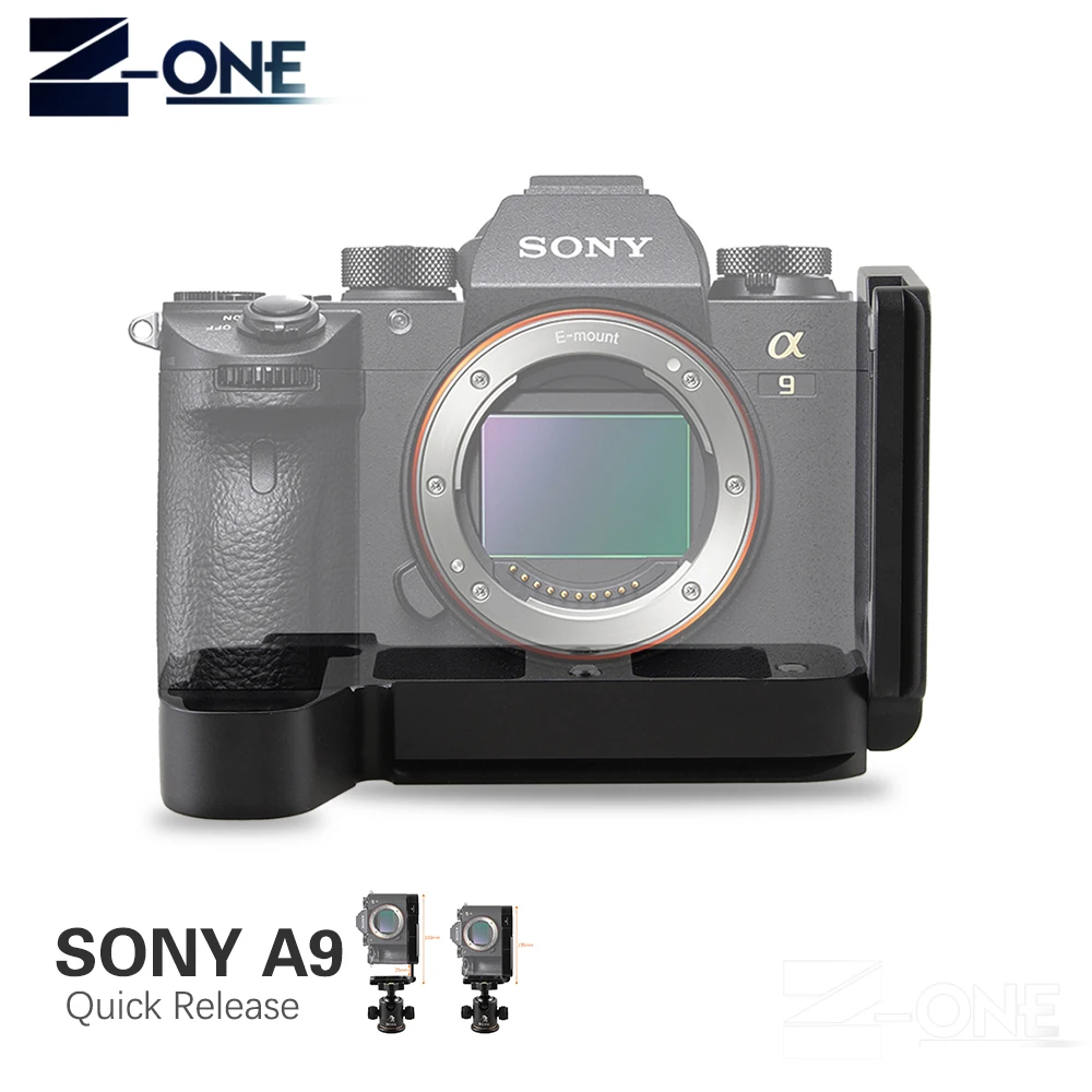 Быстроразъемный держатель кронштейна для Sony a9 A7MIII A7RIII A7R3 A7M3 DSLR камеры