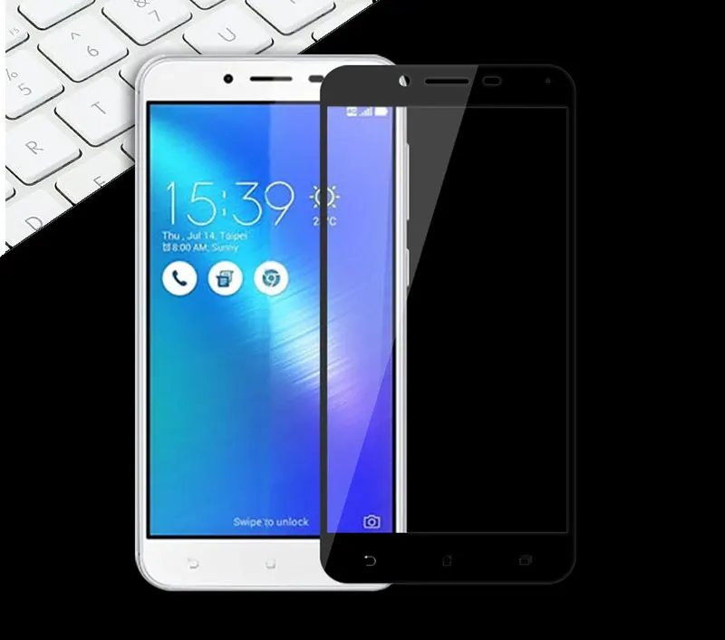 Закаленное стекло для ASUS 3 Max ZC553KL полное покрытие экрана телефона защитное стекло Для Zenfone 3Max ZC553 KL защитная пленка 5,5"