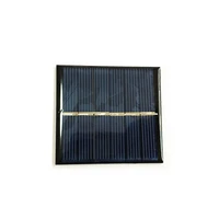 mini polycrystaline silicon solar panel 3v 150ma for intelligence diy toy power generation board with dc small motor fan cap