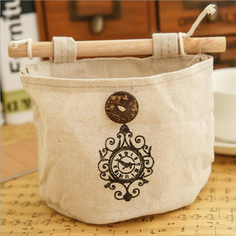 Сумка для хранения подвесной тип органайзер спальни настенная дверь винтажные