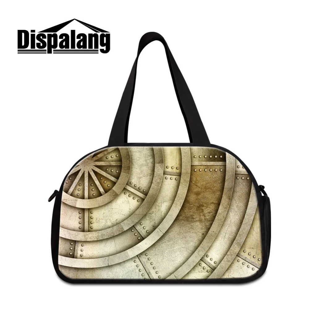 Большая Дорожная сумка Dispalang с металлическим узором спортивная для багажа