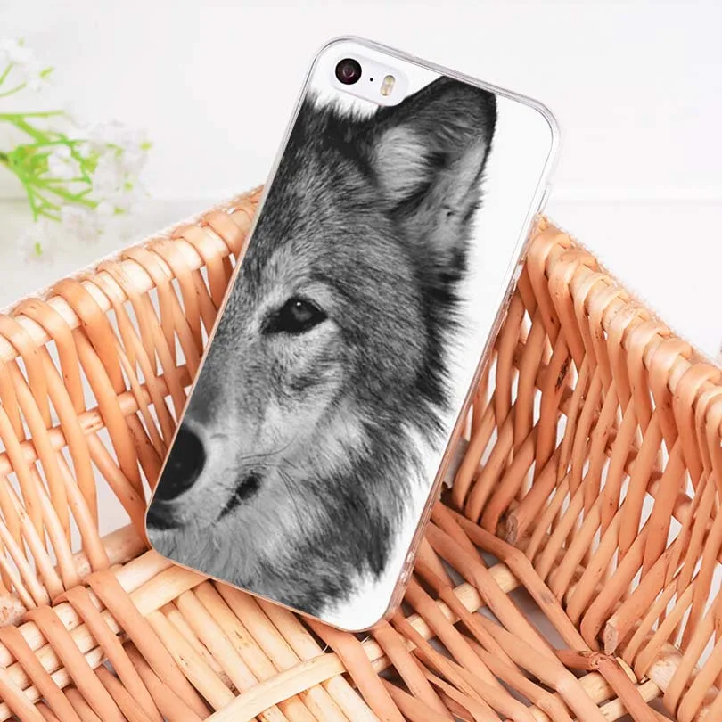MaiYaCa животный полуволк модный Забавный динамический чехол для телефона Apple iPhone 8 7