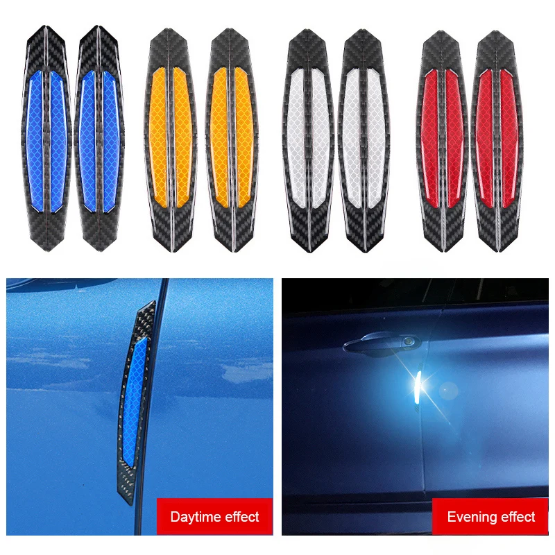 Автомобильная Светоотражающая полоса предупреждающая о столкновении знак