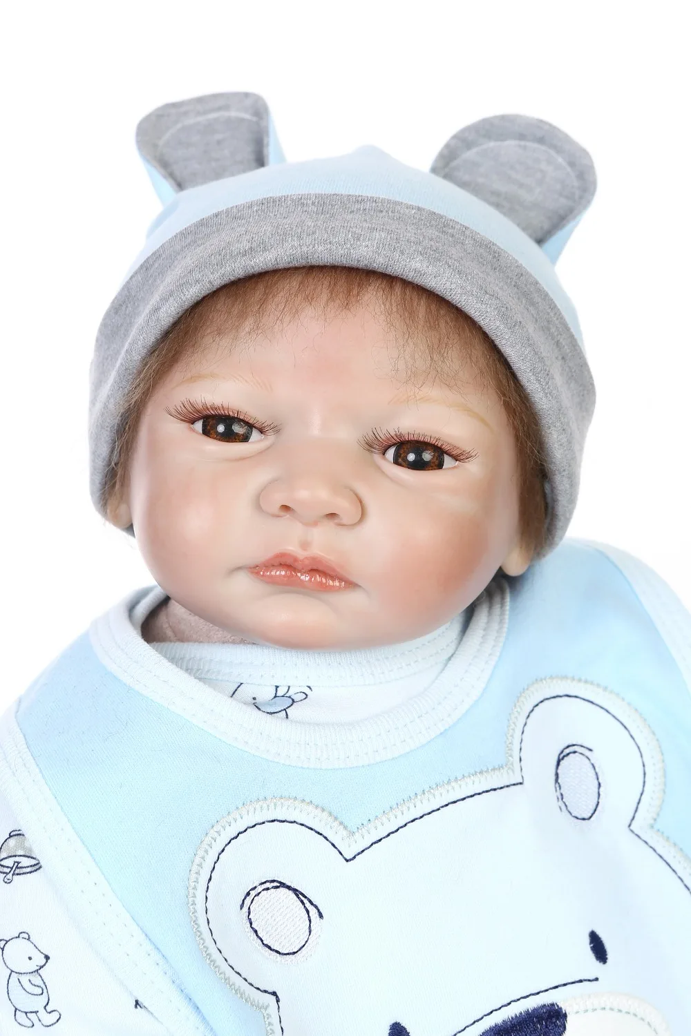 Бесплатная доставка лидер продаж Реалистичная кукла медведь Кукла