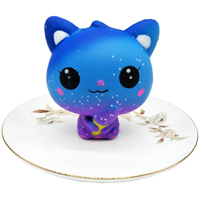 Kawaii Squishy Slow Rising Toy Ice cream cat Sweet Charm Scented Kid Fun Stress Reliever Gift Wholesale Kids Squeeze Toys | Игрушки и