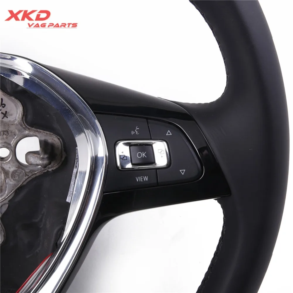 5G0419091 черный кожаный многофункциональный руль для V-W Golf MK7 Atlas 18-19 5G0419091DF 5G0419091CK 5G0419091CG