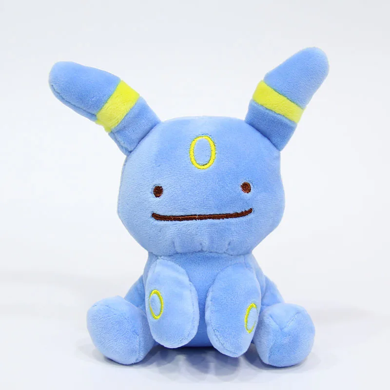 TAKARA TOMY POKEMON 12 см Аниме Мягкие плюшевые игрушки Ditto изменить на Eevee evelelution двухсторонняя форма сменный маленький кулон