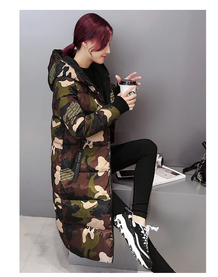 Новинка Брендовые женские зимние куртки пальто из 90% хлопка очень теплые