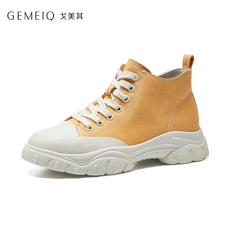 GEMEIQ/женская уличная походная обувь из натуральной кожи 2019 г. Новая Осенняя