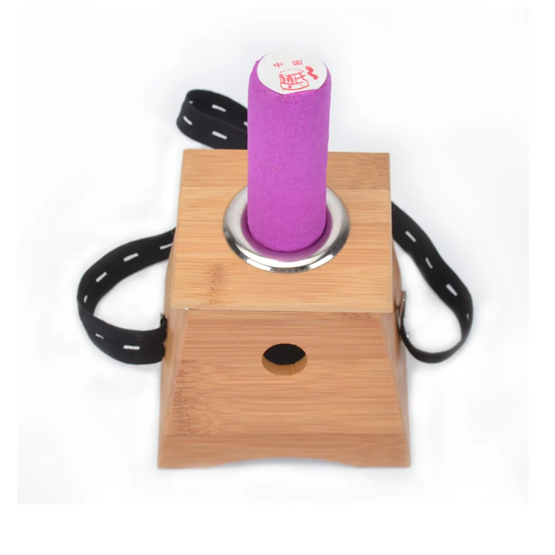 Китайский полынь leaf подставка для горения с одним отверстием бамбуковое дерево