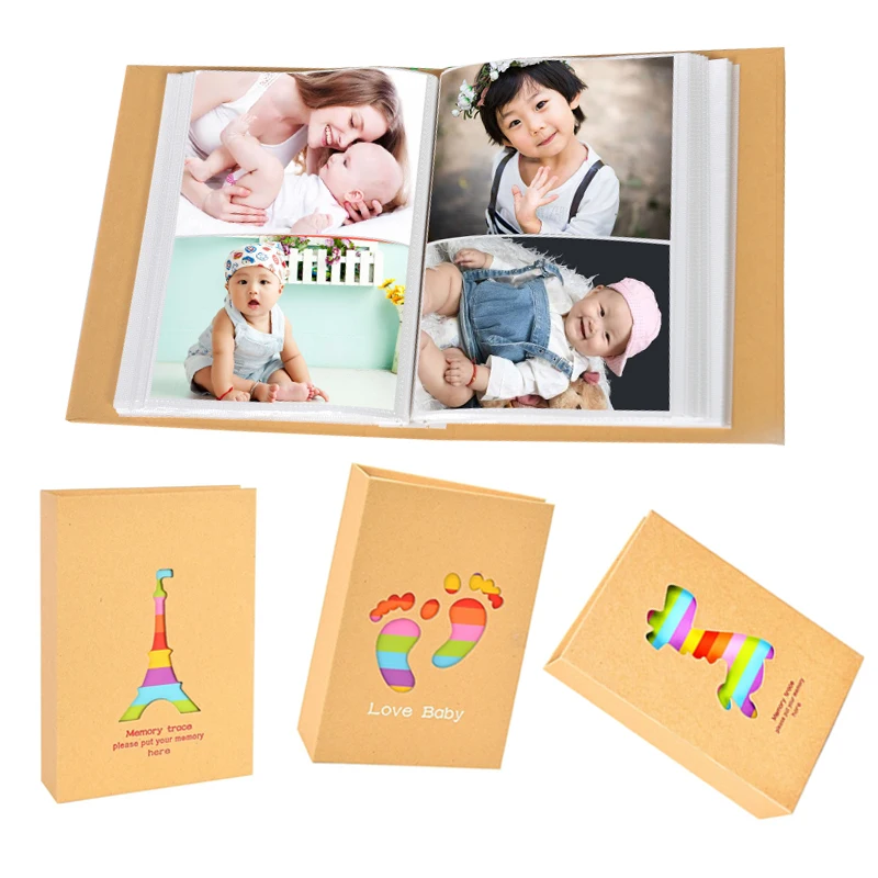 

Cute Baby Photo Album De Fotografia 6 Inch Photo Album 100 Sheets Insert Page Album Kids Memory Book Fotoalbum Photoalbum Fotos
